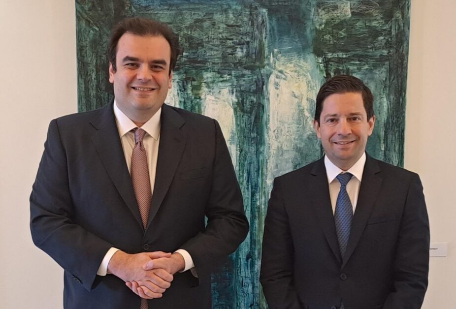 Κυριάκος Πιερρακάκης: Με τον νέο Πρύτανη του ΕΚΠΑ Γεράσιμο Σιάσο