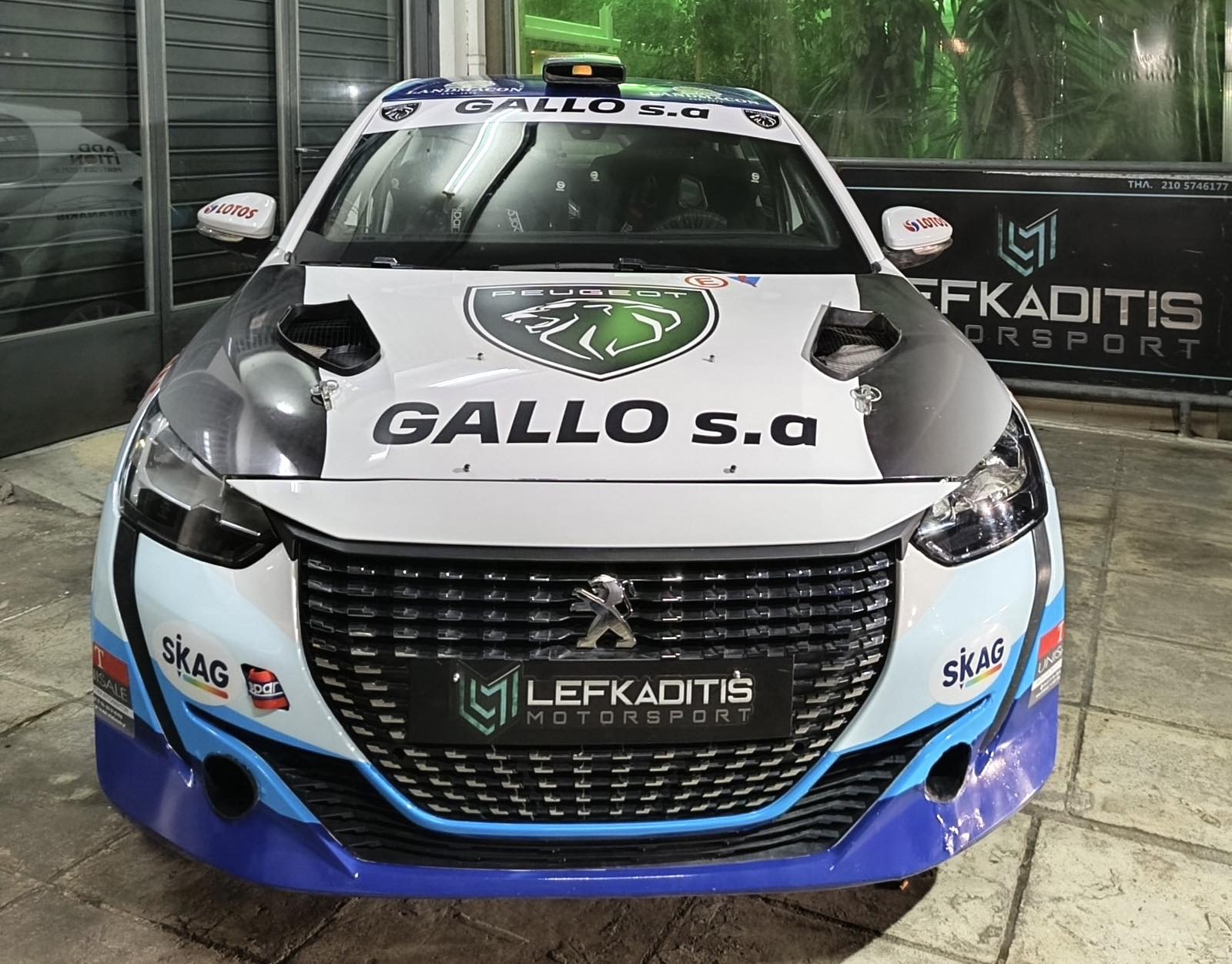 Peugeot 208 Rally4:Η  GALLO στο επετειακό ΕΚΟ Ράλι Ακρόπολις