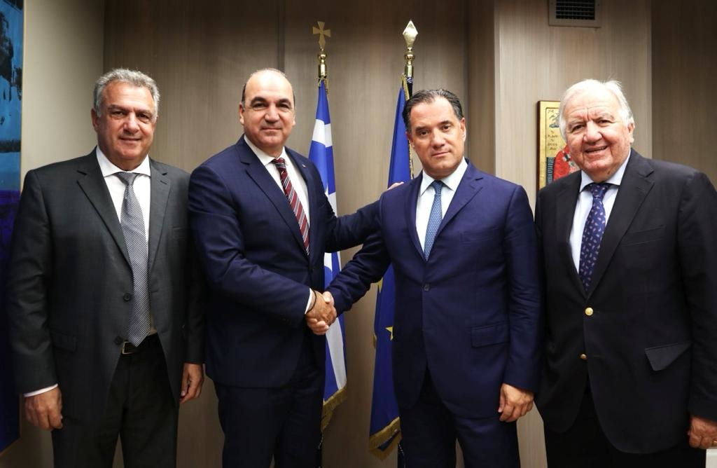 Ι.Μασούτης,Α.Γεωργιάδης: Συζήτησαν για τις οικονομικές εξελίξεις