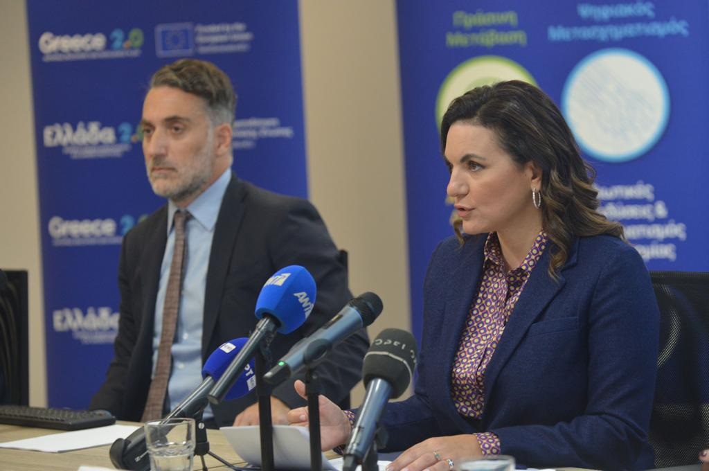 Όλγα Κεφαλογιάννη: Το Υπουργείο εργάζεται εντατικά ώστε να επιτύχει απορρόφηση των διαθέσιμων πόρων