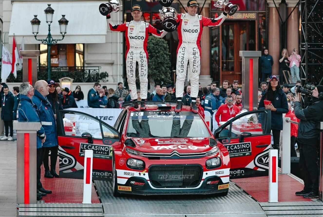 C3 Rally2: Νικηφόρος έναρξη, με νίκη στο Rallye Monte-Carlo