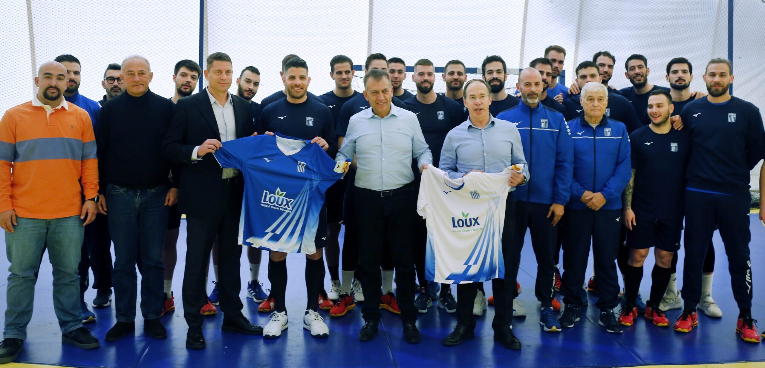 Λουξ: Για μια ακόμα φορά, υποστηρικτής της Εθνικής Ομάδας Χειροσφαίρισης Ανδρών 2024