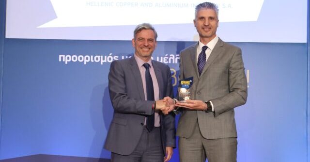 ElvalHalcor: Διπλή διάκριση Διεθν/σης και Καλύτερης Εταιρείας