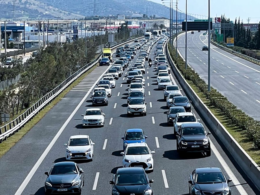 Νέα Οδός: Κυκλοφοριακές ρυθμίσεις, στον αυτοκινητόδρομο Α.Θ.Ε., για ασφαλτικές εργασίες