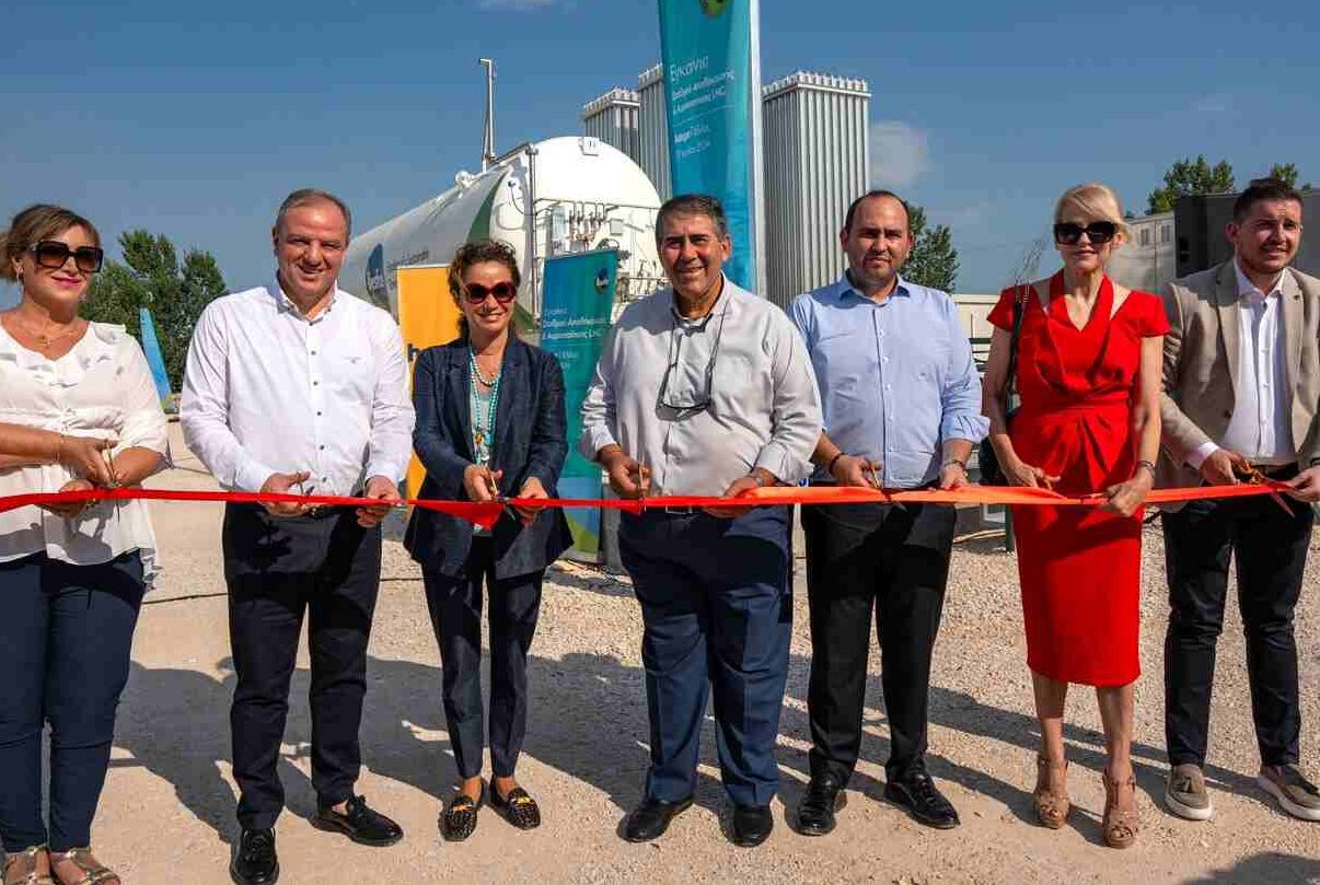 ΔΕΣΦΑ: Ολοκληρώθηκε, ο νέος σταθμός LNG στο Άσπρο Σκύδρας