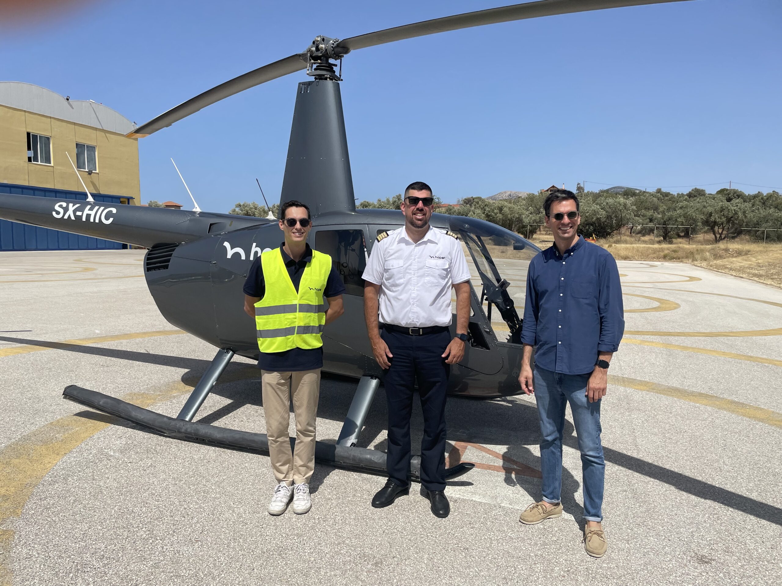 Hoper: Πετάξαμε με τη πρώτη αερογραμμή ελικοπτέρων και νιώσαμε μια μοναδική εμπειρία