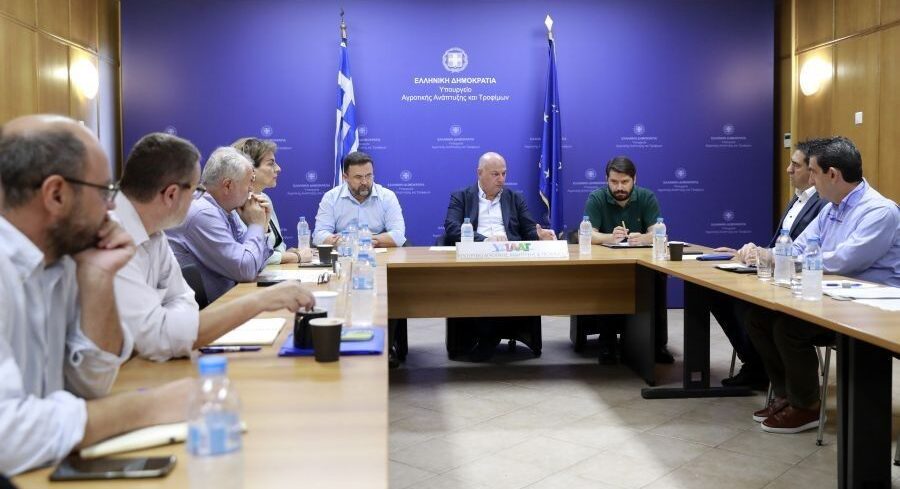 ΚώσταςΤσιάρας-ΕΘΕΑΣ: Συζητήθηκαν θέματα του πρωτογενή τομέα
