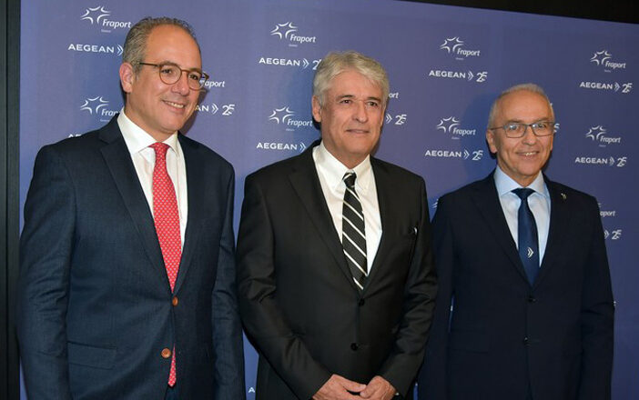 AEGEAN &Fraport Greece: Ενισχύουν τη συνεργασία τους στο αεροδρόμιο των Χανίων, επενδύοντας δυναμικά