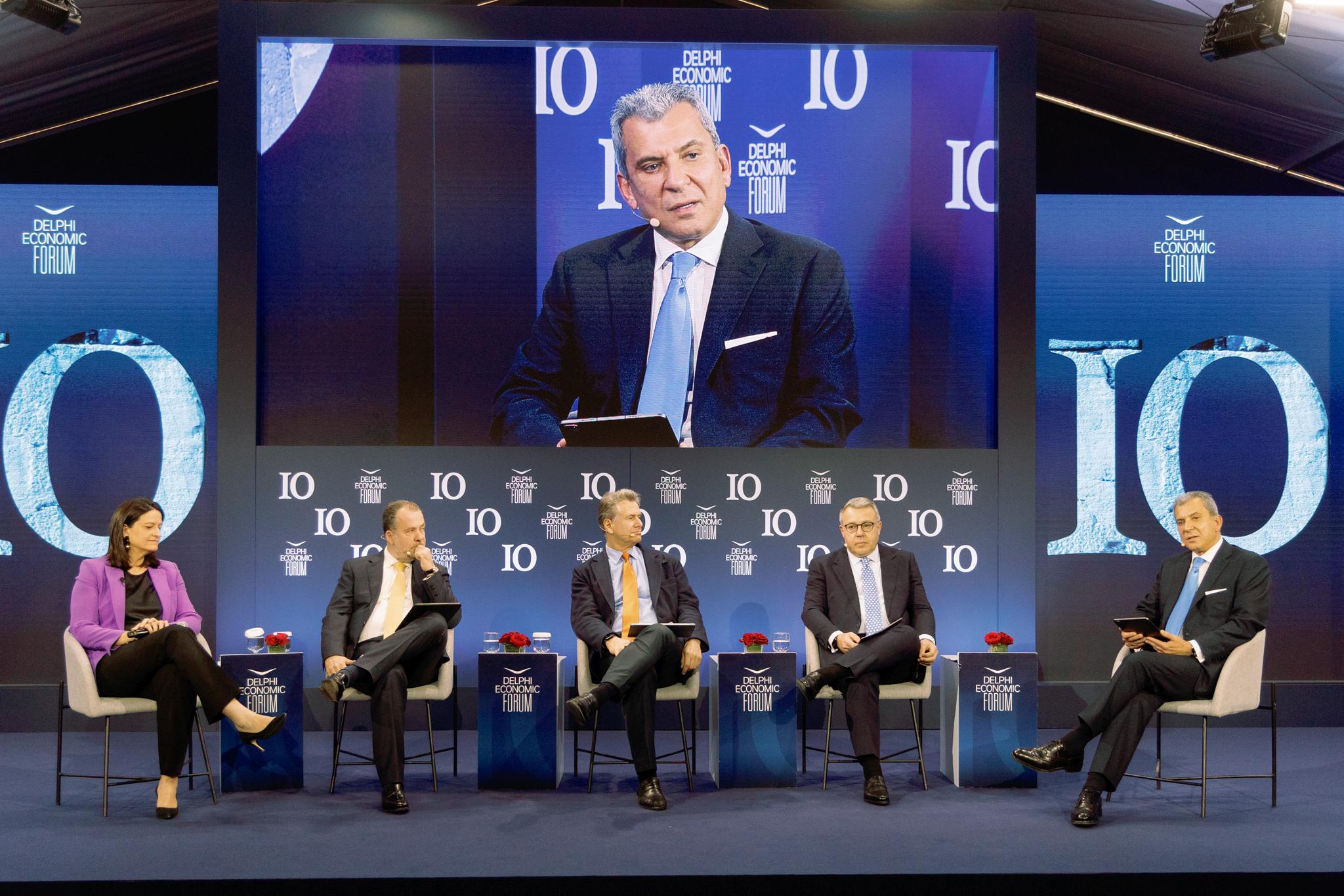 Για εργασία & AI, μίλησαν οι Ν. Κεραμέως, Β. Ψάλτης, Δ. Παπαλεξόπουλος, υπό τον συντονισμό του Βύρωνα Νικολαΐδη