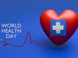 World,Health,Day,Greeting,Illustration.,3d,Render.