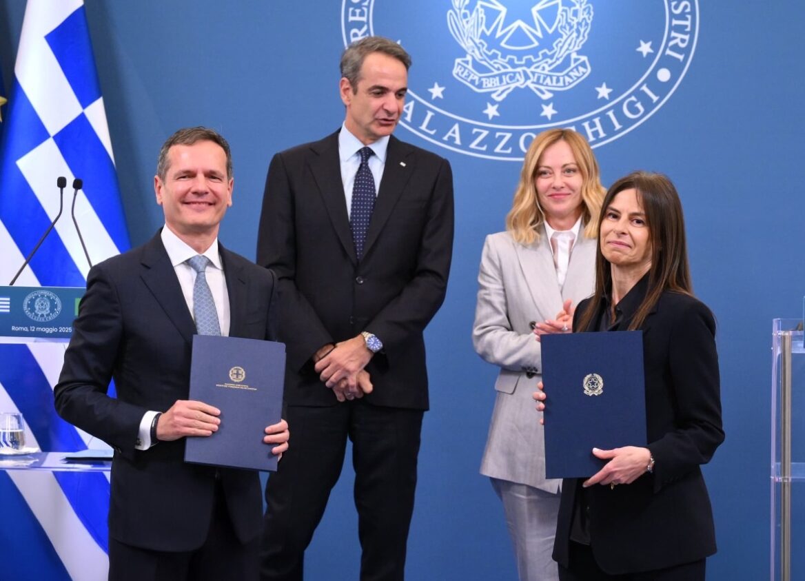 ΑΔΜΗΕ &Terna: MoU για τη νέα διασύνδεση Ελλάδας-Ιταλίας