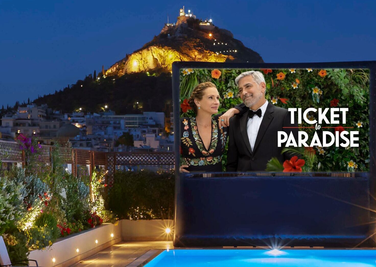 Pool Your Cinema: Bραδιές για σινεφίλ στην ατμοσφαιρική πισίνα του Μεγάλη Βρεταννία