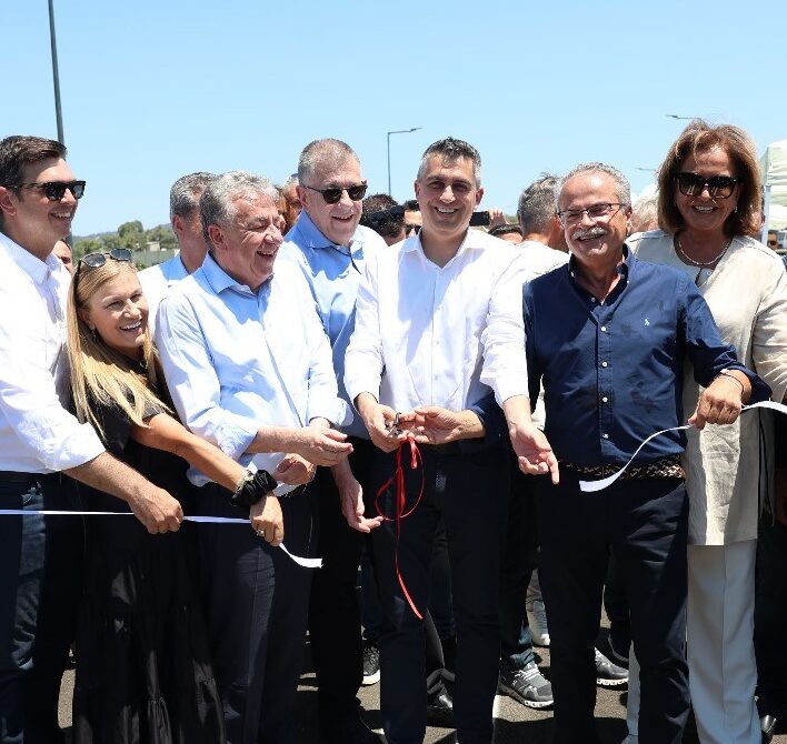 Χ. Δήμας: Παραδόθηκε στην κυκλοφορία η γέφυρα του Κερίτη