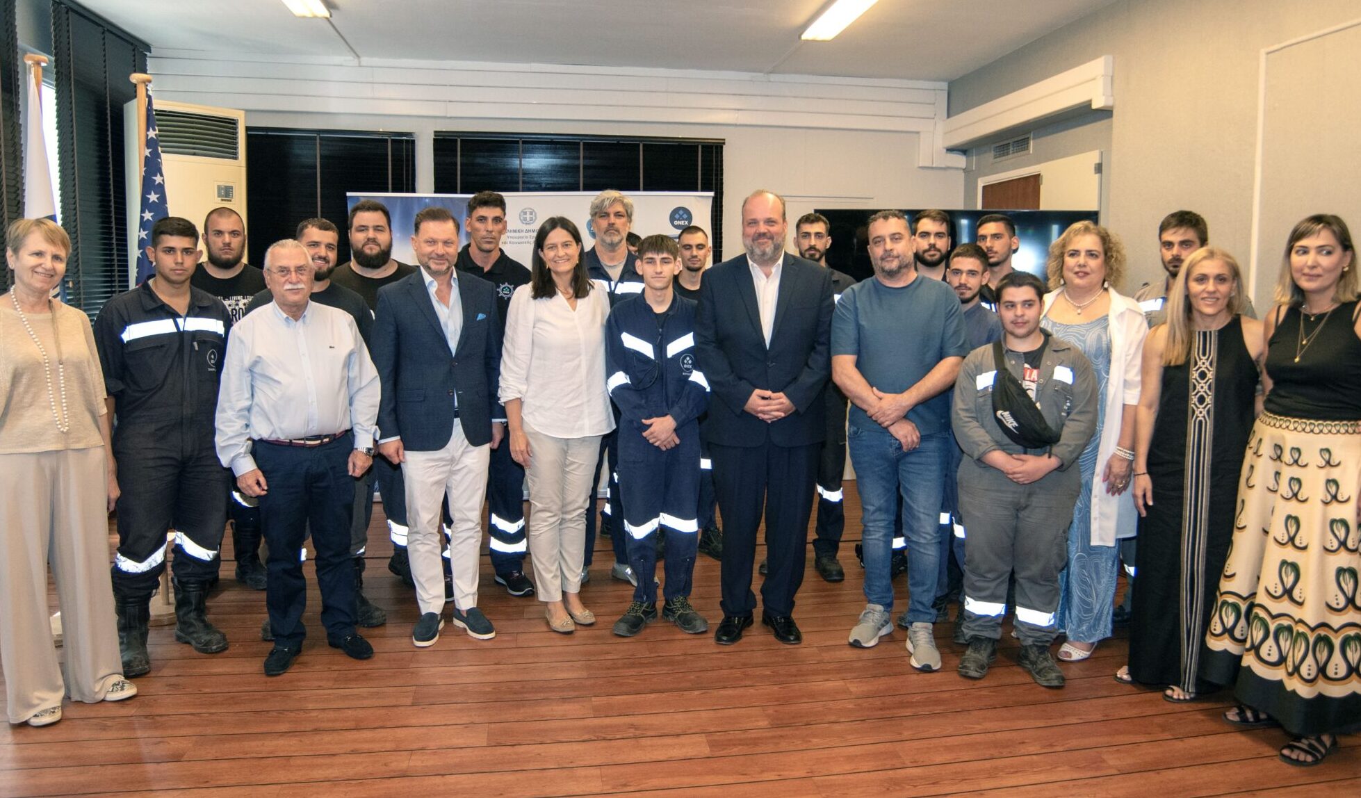 Ομιλος ΟΝΕΧ: Τα Ναυπηγεία Ελευσίνας χτίζουν το μέλλον, με τους δεκαπέντε νέους τεχνικούς