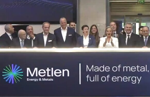 Ξεκίνησε μια νέα εποχή για τον Ευάγγελο Μυτιληναίο, με την εισαγωγή της METLEN στο LSE