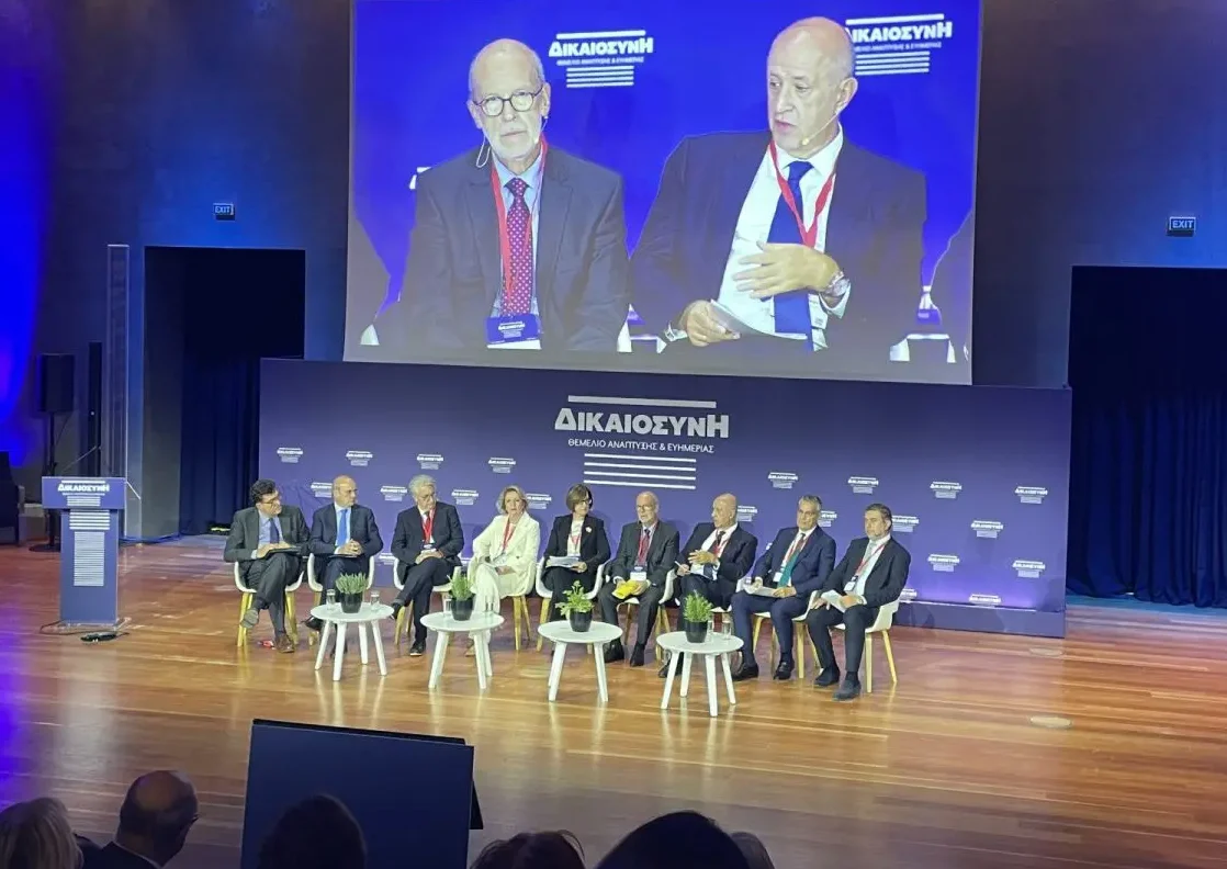 Η δικαιοσύνη «κλειδί» για την αύξηση της παραγωγικότητας, είπε ο πρόεδρος του ΣΕΒ Σπ.Θεοδωρόπουλος