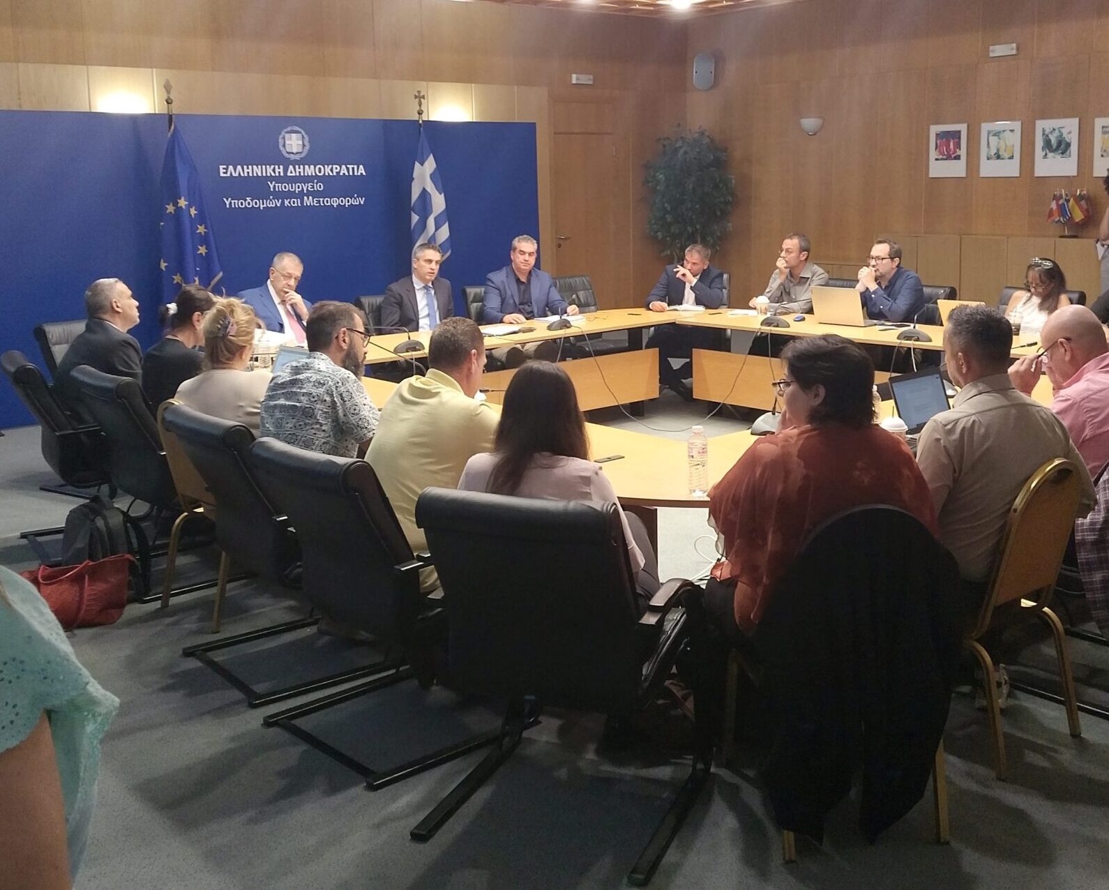 Στις παρεμβάσεις με στόχο τη βελτίωση της κυκλοφοριακής ροής, εστίασαν Χ. Δήμας, Ν.Ταχιάος, Δ.Αναγνώπουλος