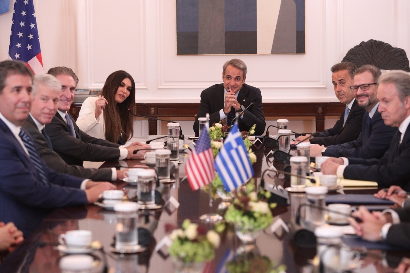 Επιβεβαιώνεται η ενεργειακή συνεργασία Ελλάδας-ΗΠΑ, με τους υπουργούς κ.κ Burgum, Wright, Rigas