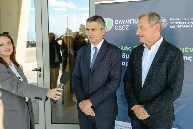 Ολυμπία Οδός: Με 45 ασφαλείς θέσεις, ο σταθμός βαρέων οχημάτων, στην Αθηνών-Πατρών