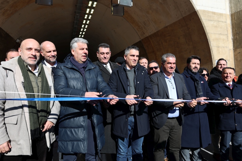 Παρεδόθη το τελευταίο αδιανοικτο τμήμα του Κάθετου Άξονα 70 της Εγνατίας, από την  AKTOR