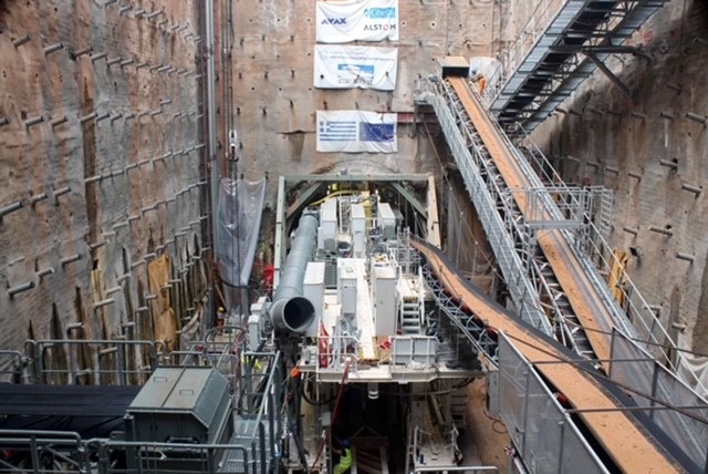 Στον Ευαγγελισμό ο μετροπόντικας, καθώς ολοκληρώνεται η σήραγγα της Γραμμής 4, της ΑΒΑΞ