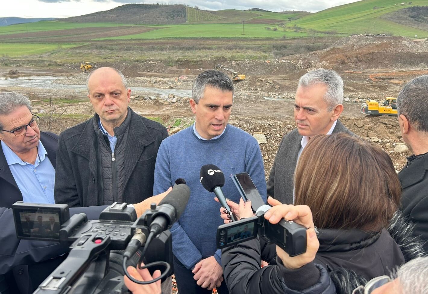 Χρίστος Δήμας: Τα έργα του οδικού δικτύου στη Θεσσαλία, σε εξέλιξη