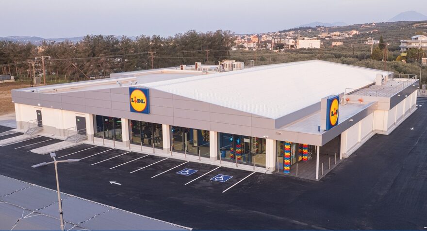Lidl Ελλάς: Στις Μοίρες Ηρακλείου, με €4,4 εκατ. πλήρης εκσυγχρονισμός