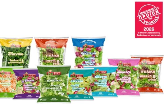 ΜΠΑΡΜΠΑ ΣΤΑΘΗΣ: «Προϊόν της Χρονιάς 2026», οι φρέσκες σαλάτες