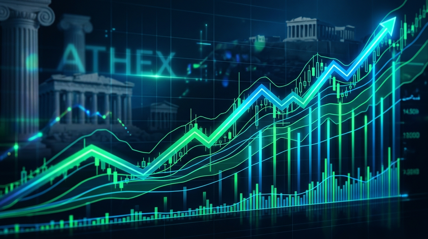 Χρηματιστήριο Αθηνών: Ελεγχόμενη διόρθωση κάτω από τις 2.200 μονάδες με τις τράπεζες στο επίκεντρο