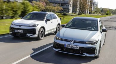 Volkswagen T-Roc and Golf