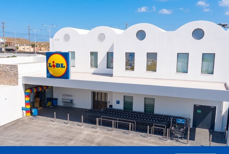 Lidl Ελλάς: Στρατηγική επένδυση 14,8 εκατ. ευρώ, στη Σαντορίνη