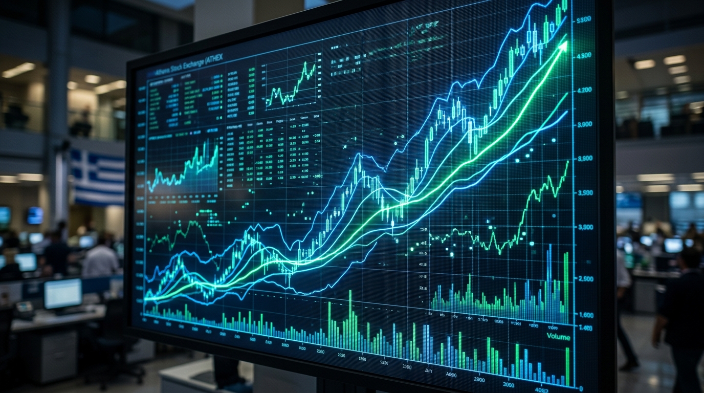 Αντίδραση και επιστροφή προς τις 2.500 μονάδες για το Χρηματιστήριο Αθηνών με κινητήριο μοχλό τις τράπεζες
