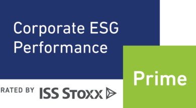 DEI ISS Stoxx ESG Corporate Rating Prime Badge 16 08 26