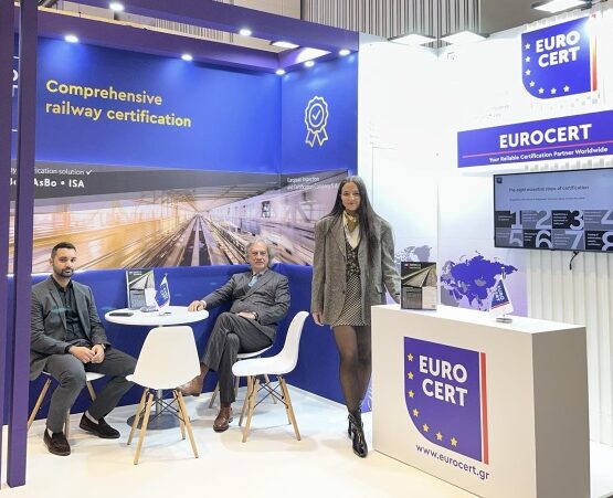 EUROCERT: Διεθνής παρουσία, στην InnoTrans και στις σιδηροδρομικές μεταφορές