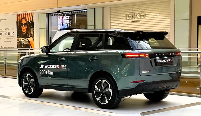 JAECOO SHS-H: Σταθερά στο The Mall Athens, το πλήρως υβριδικό SUV