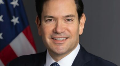 Official portrait of Secretary Marco Rubio. (Official State Department photo)