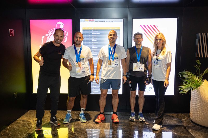 3ο PIRAEUS TOWER RUN TO THE TOP: Ανεβαίνοντας στην κορυφή του Πύργου Πειραιά